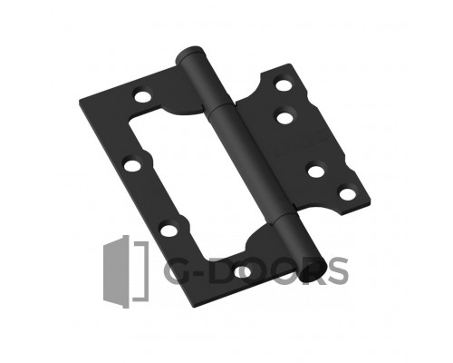 Петля дверная с 2 подшипниками ADDEN BAU. 100X75X2.5 BUT BLACK Петля дверная с 2 подшипниками ADDEN BAU. 100X75X2.5 BUT BLACK